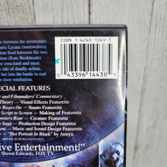 Underworld : Evolution DVD 2006 - Widescreen Special Edition - Picture 5 of 5